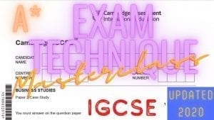 IGCSE business studies revision