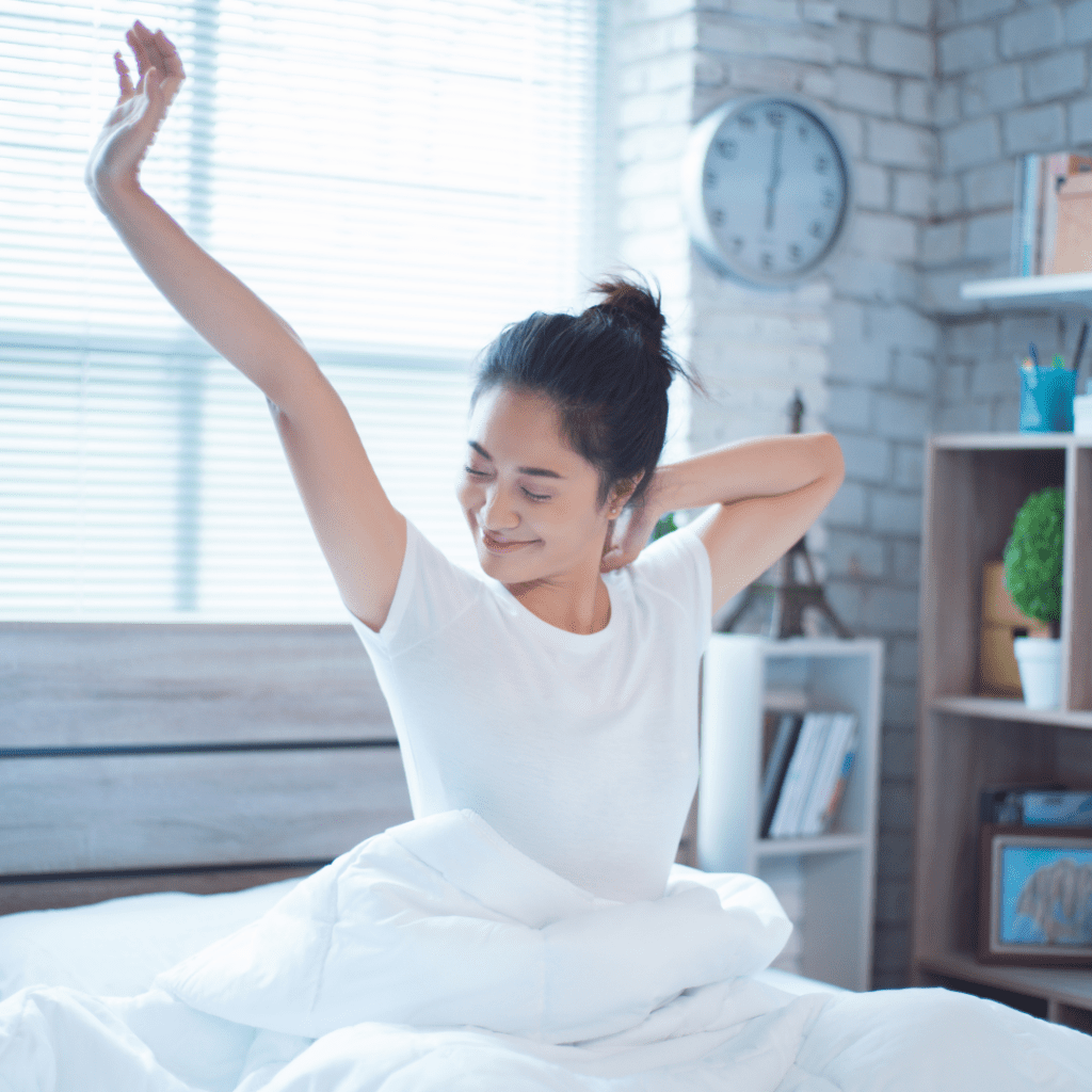 Girl Waking Up